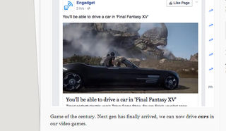 Illustration for article titled The Internet Reacts To Final Fantasy XV's New Trailer